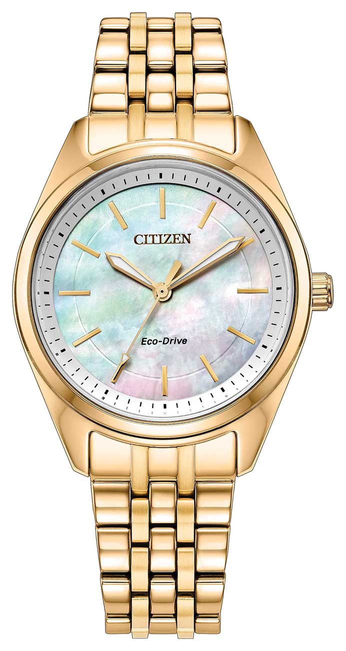 Citizen Peyten Womens Gold Tone Stainless Steel Bracelet Watch Em1232-59d, One Size, Yellow