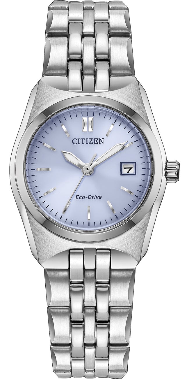 Citizen Eco-Drive Corso Watch 27mm in Purple | SS - EW2291-51Z