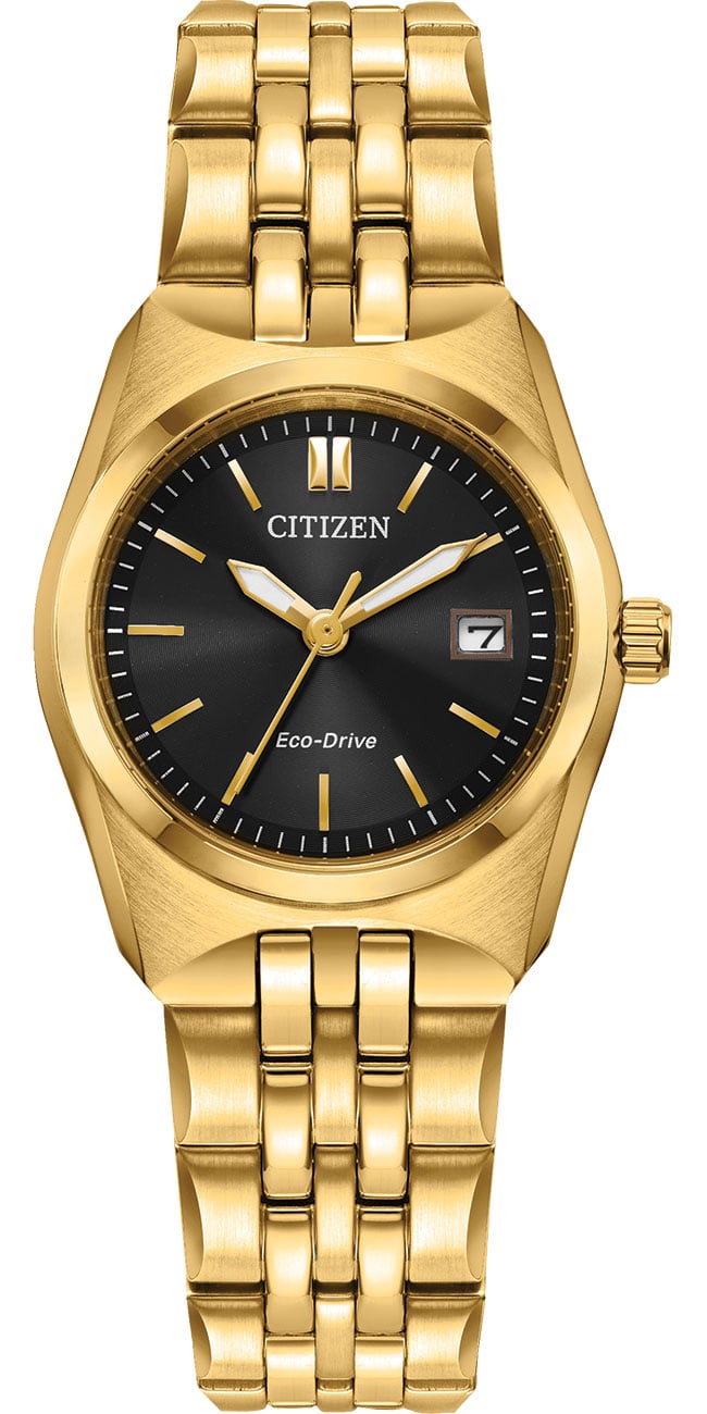 Citizen Eco-Drive Corso Watch 27mm with Black Dial