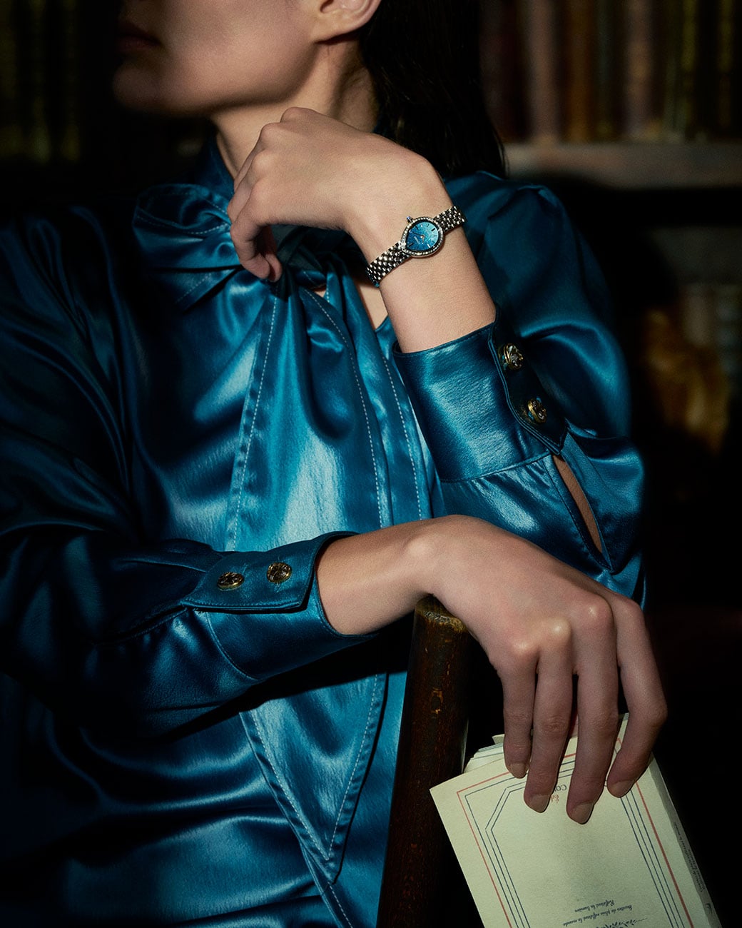 Citizen Eco-Drive L Rainell Watch 20mm in Blue | SS - EX1540-58L