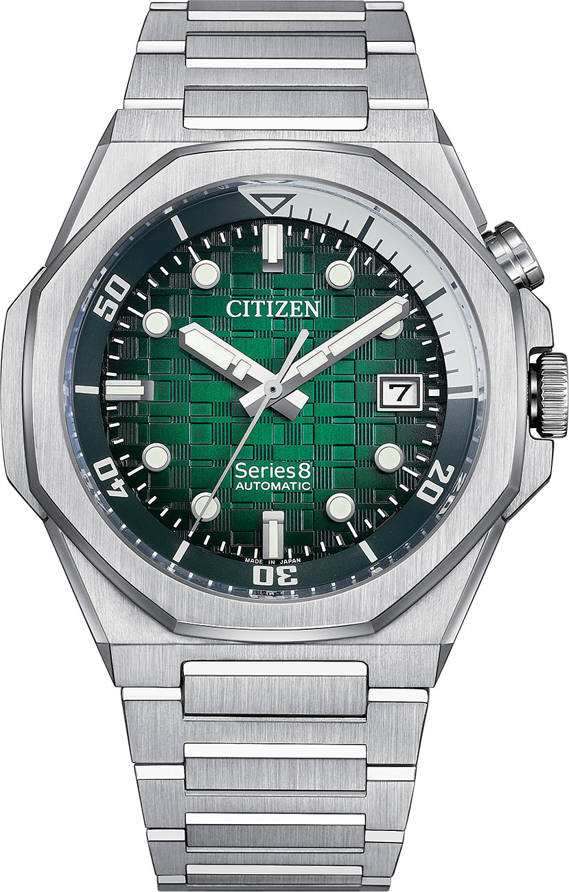 Citizen Series8 890 Watch 42.6mm with Green Dial - NB6060-58X