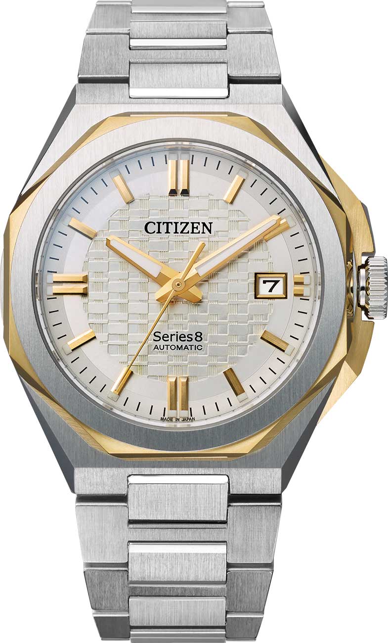 Citizen Series8 Watch 39mm with White Dial - NB6084-50A