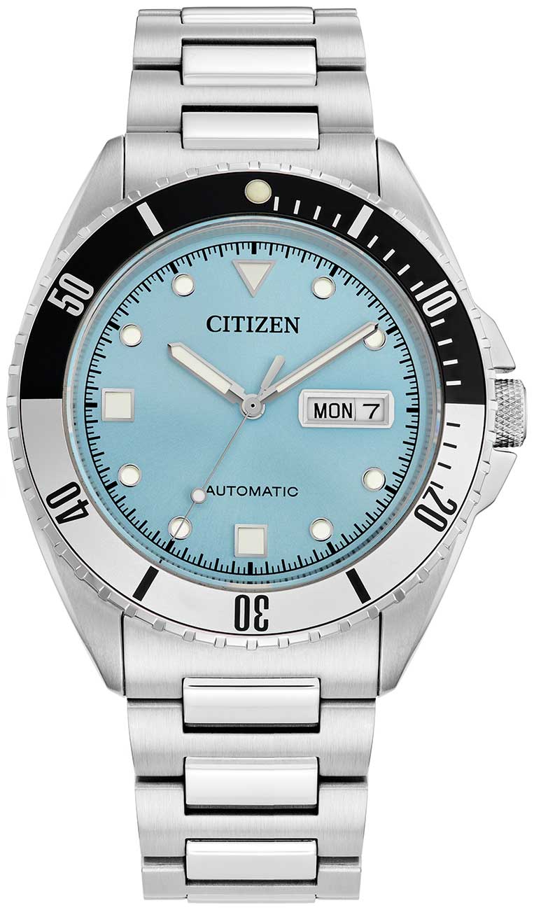 Citizen Sport Automatic Watch 42mm Blue|Silver - NH7530-52L