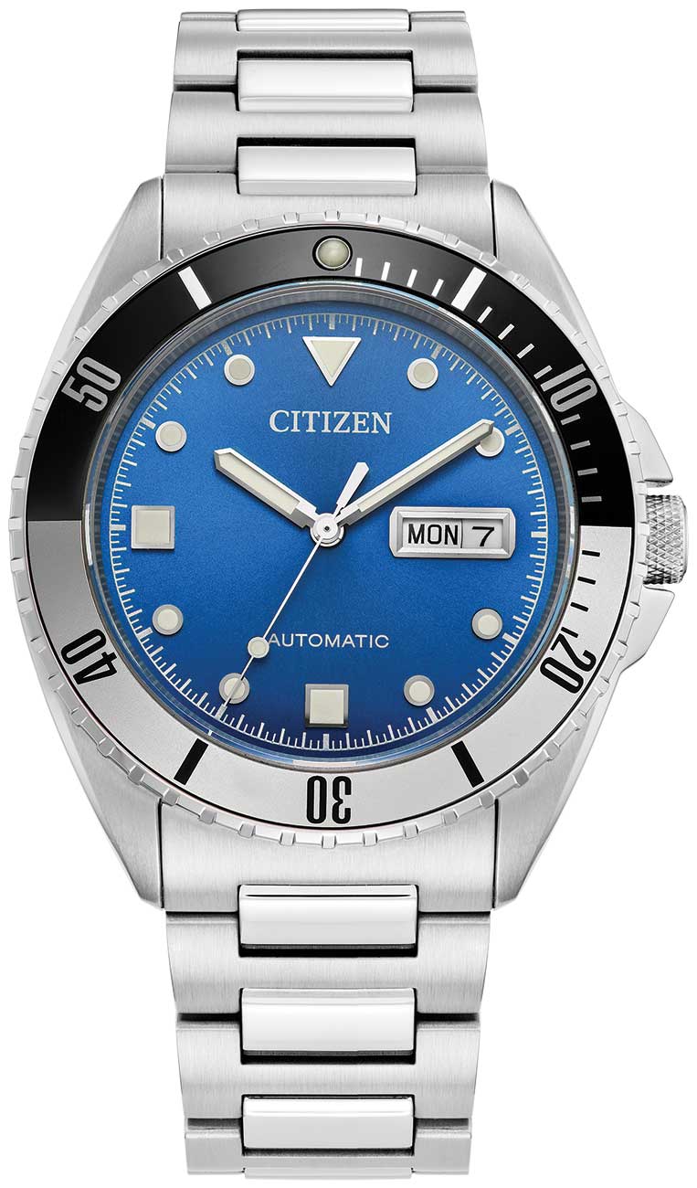 Citizen Sport Automatic 42mm Watch Blue|Silver - NH7530-52M