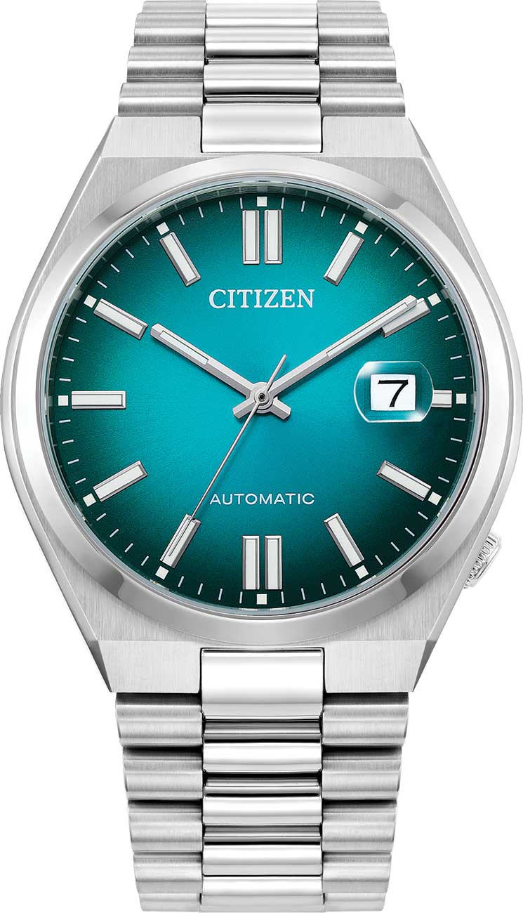 Citizen Tsuyosa Watch 40mm with Teal Dial - NJ0151-53X