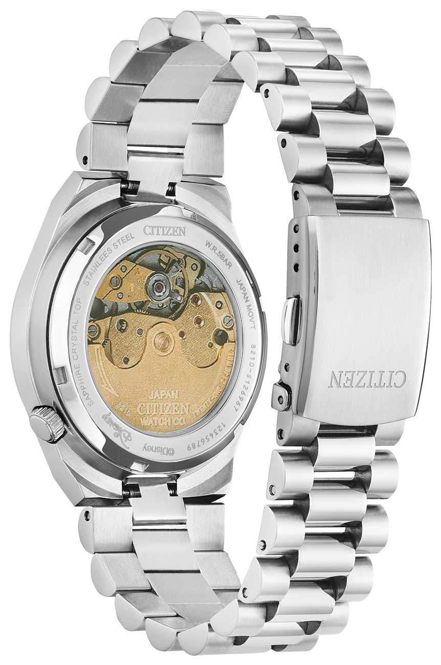 Citizen Tsuyosa Mickey Mouse Auto Watch with Blue Dial