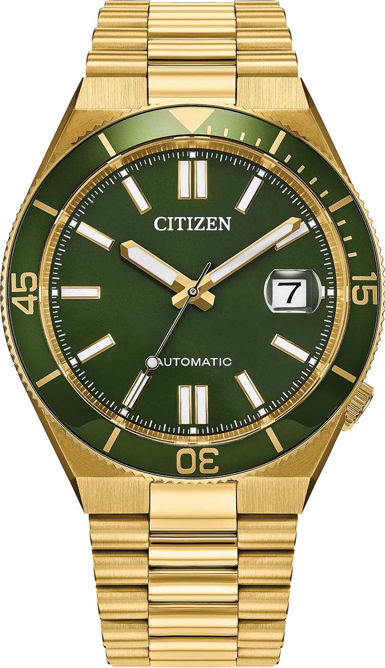 Citizen Tsuyosa Shore Automatic Watch 40mm with Green Dial