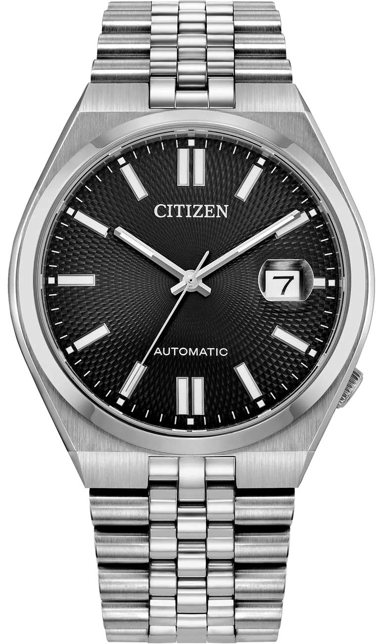 Citizen Tsuyosa 60 Automatic Watch 40mm with Black Dial - NK0020-55E