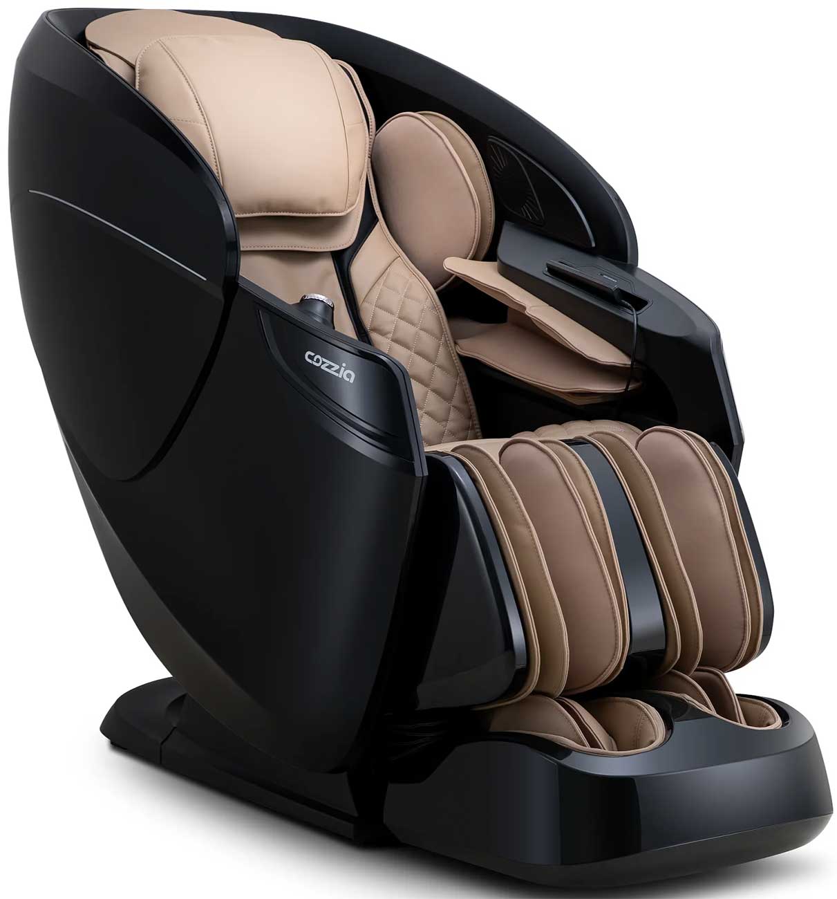 Cozzia Fusion Pro Massage Chair in Toffee | Black