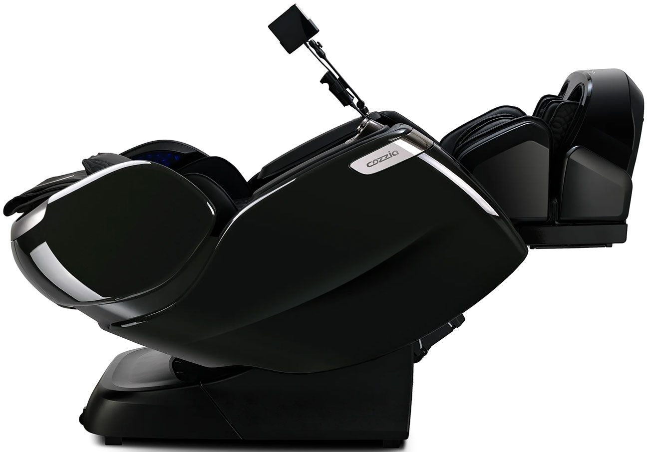 Cozzia Qi XE Pro Duo Massage Chair in Black | Black - CZ-718-2929