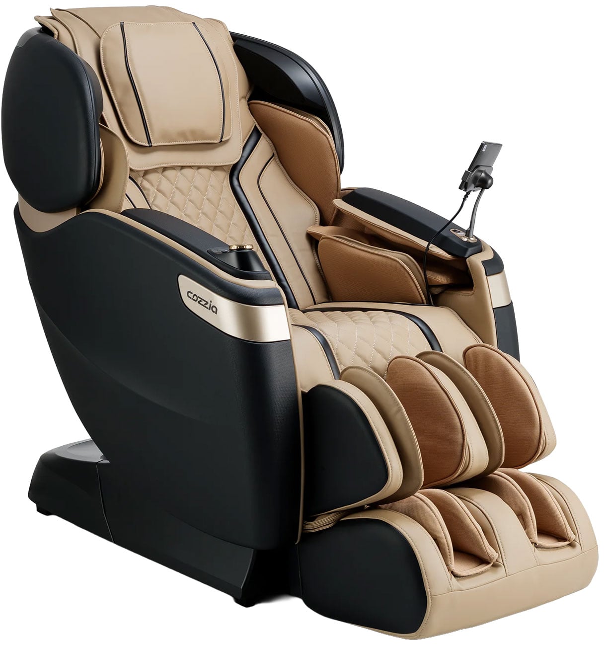Cozzia Qi SE Duo Topaz | Black Massage Chair - CZ-712-7929