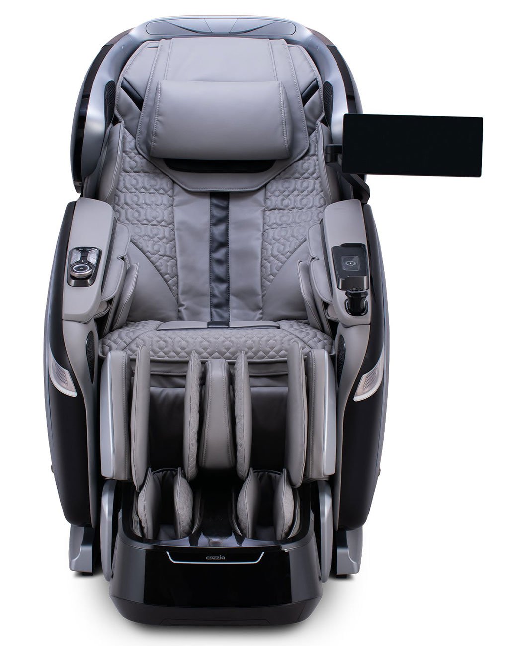 ②EKORNES コンサル S オットマン Cozzia Zen XE Massage Chair in Grey|Espresso - CZ-645-9089 | Abt