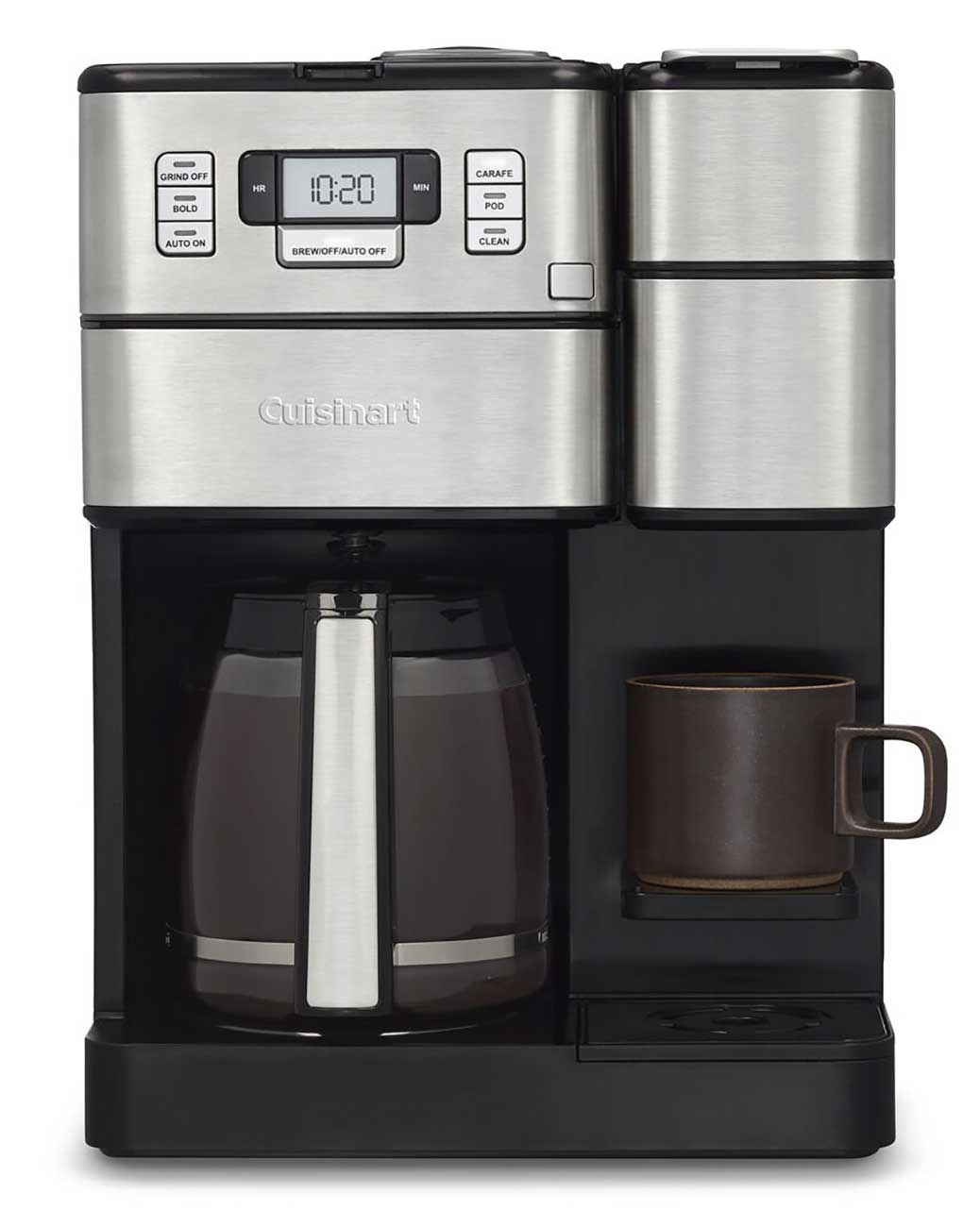 Cuisinart Coffee Center Grind & Brew Plus 12-Cup Coffee Maker in Stainless Steel