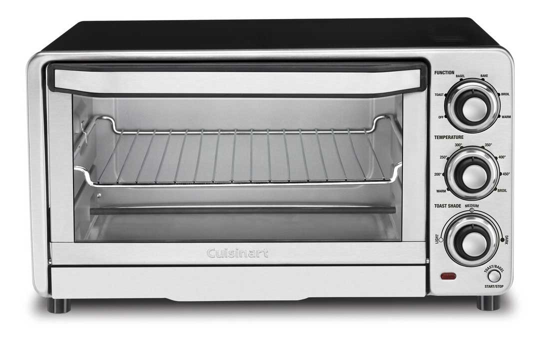 Cuisinart 0.5 Cu. Ft. Custom Classic Toaster Oven Broiler in Stainless Steel