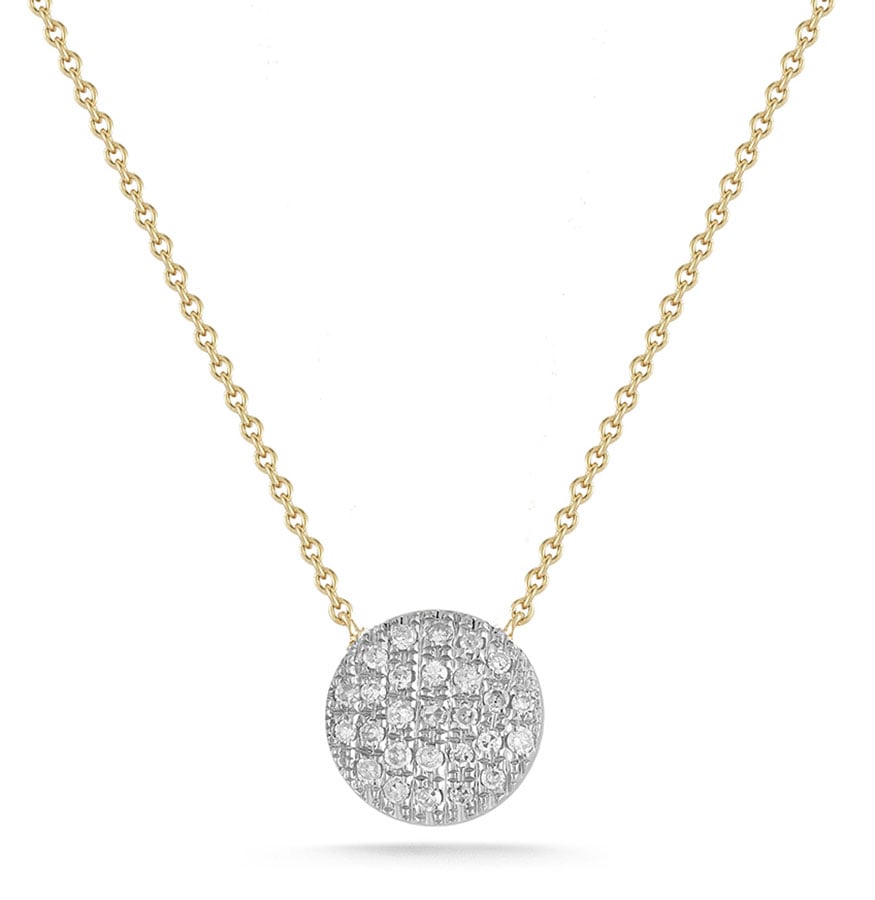 Dana Rebecca Designs Lauren Joy Medium Disc Necklace 16