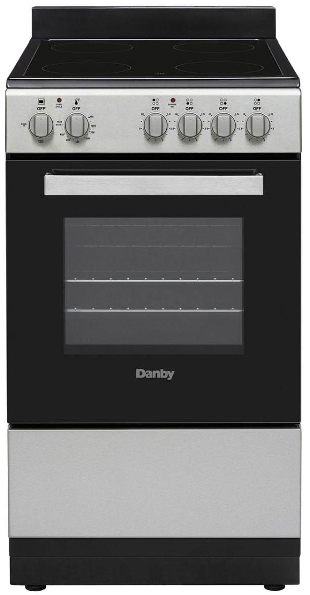 Danby Freestanding Electric Range 20-Inch in Stainless Steel