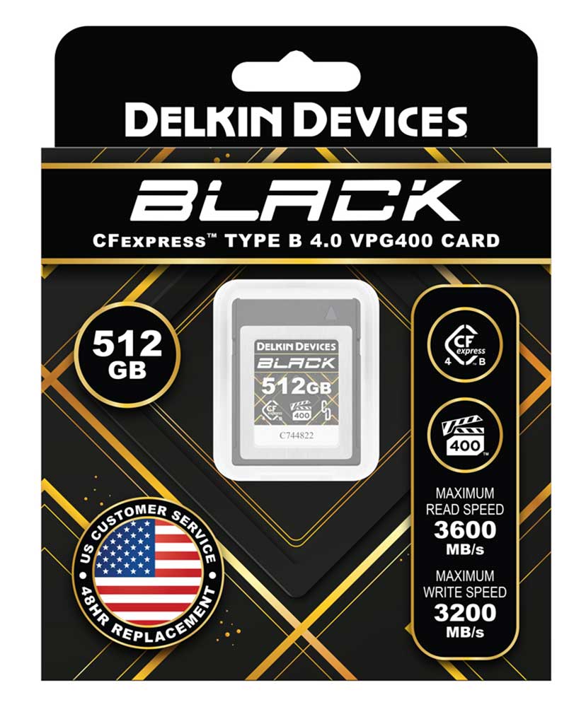 Delkin Devices BLACK 4.0 512GB Memory Card DCB4BV4512