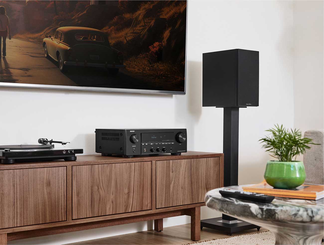 Denon 2.2-Channel 8K A/V Stereo Receiver - DRA900H | Abt