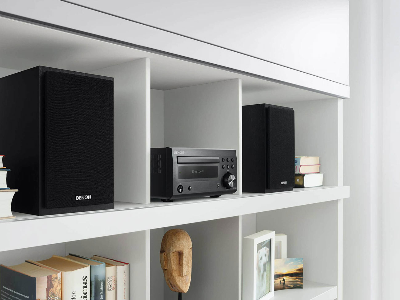 Denon Mini HiFi System with CD Player, Bluetooth - DM41SBK
