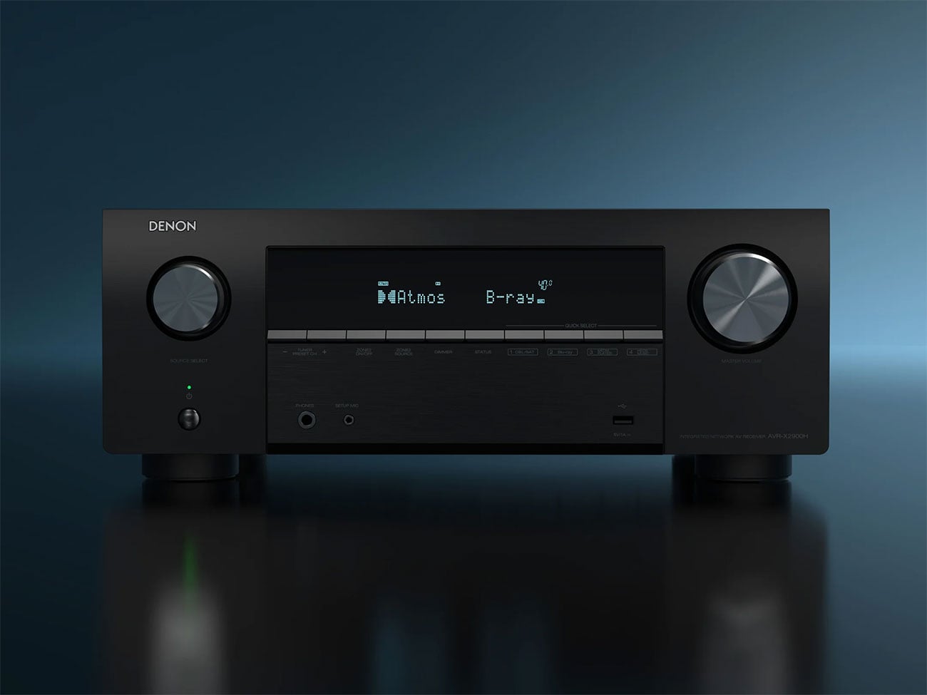 Denon 7.2-Channel 8K A/V Receiver - AVRX2900H | Abt Electronics