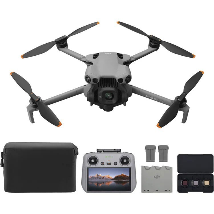 DJI Mini 5 Pro 4K Drone Fly More Combo Plus with RC2 Remote