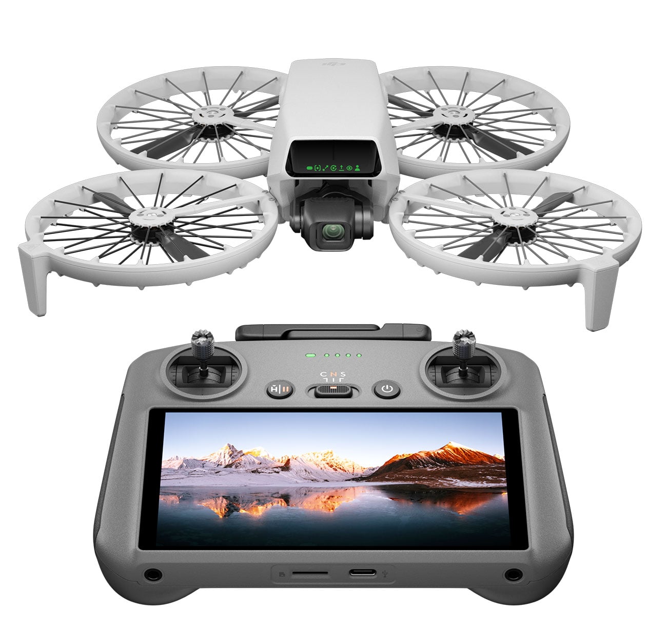 DJI Flip Drone All-in-One Vlog Camera with RC 2 Remote