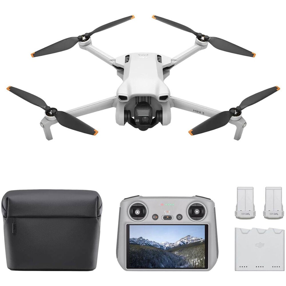 DJI Mini 3 Drone Fly More Combo With RC Screen Controller