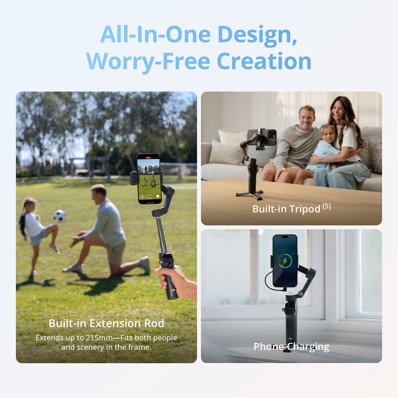DJI Osmo Mobile 8 Gimbal with ActiveTrack 7.0 | Abt