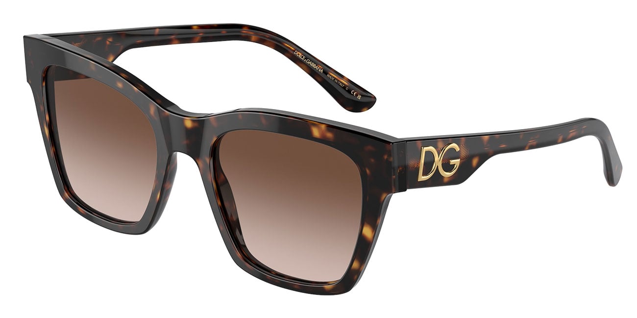 Dolce & Gabbana Sunglasses 53mm in Havana|Gradient Brown - DG438450213
