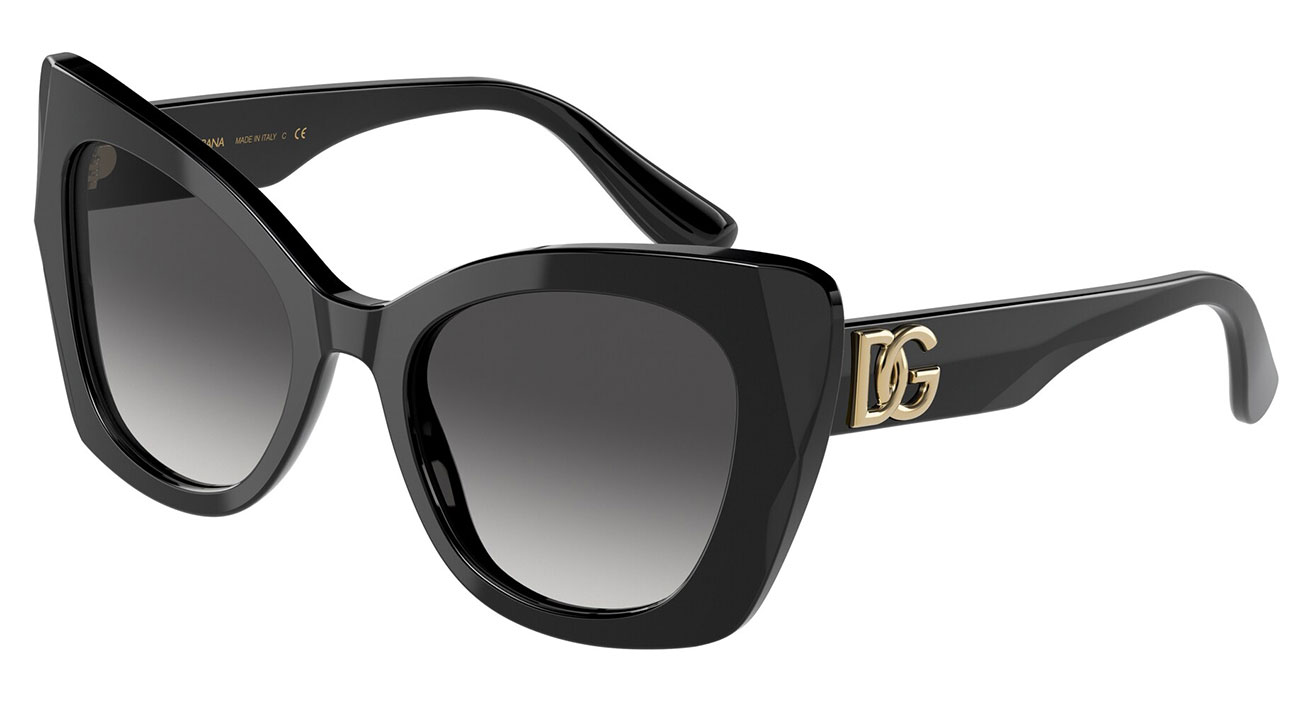 Dolce&Gabbana Woman Sunglass DG4405 -  Frame color: Black, Lens color: Grey Gradient
