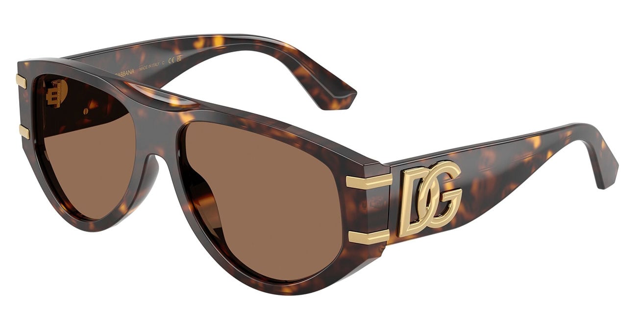Dolce&Gabbana Woman Sunglass DG4499 -  Frame color: Havana, Lens color: Dark Brown