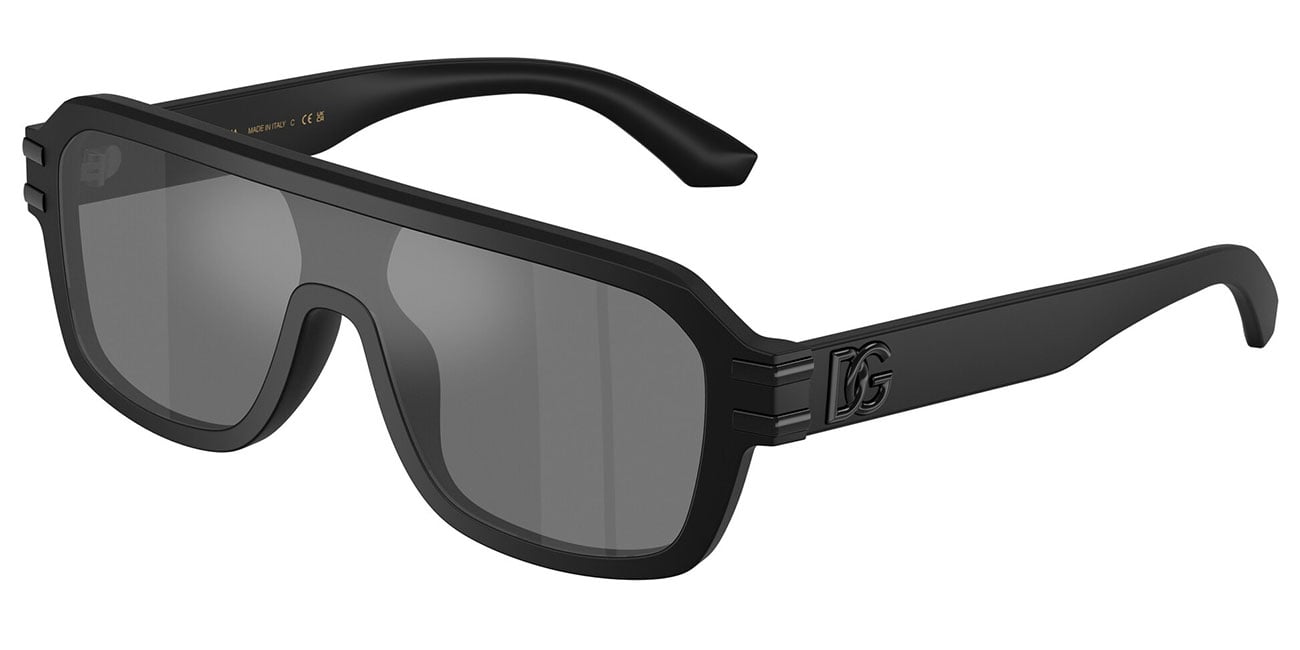 Dolce&Gabbana Man Sunglass DG4507 - Frame color: Matte Black, Lens color: Grey Mirror Black