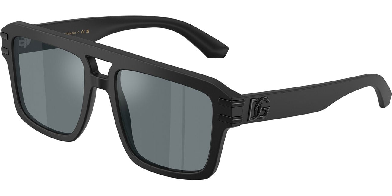Dolce&Gabbana Man Sunglass DG4562 - Frame color: Matte Black, Lens color: Grey Mirror Black