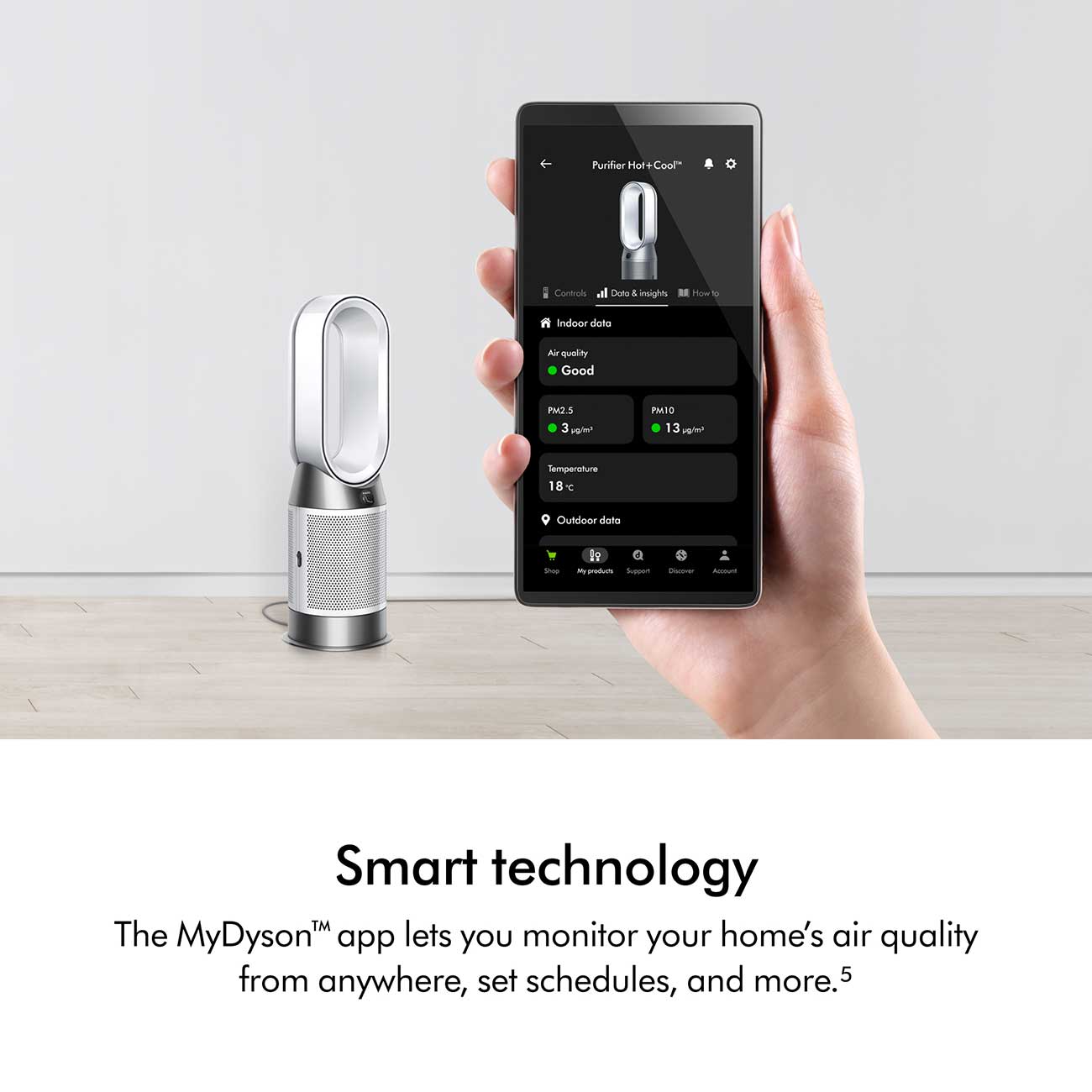 Dyson Air Purifier Hot+Cool HP1 - HP1DYSON | Abt