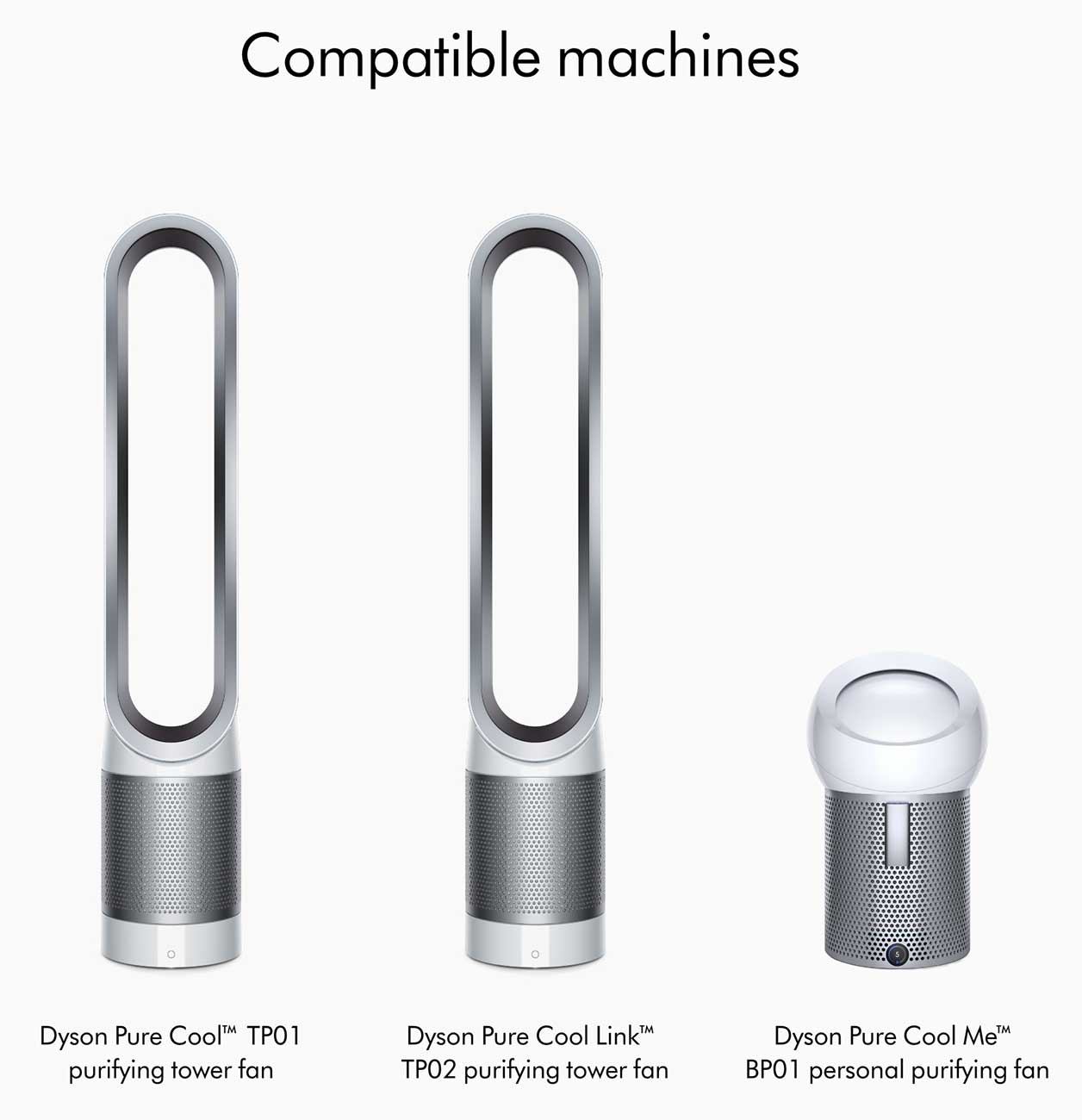 Dyson Tp01 Vs Dyson Hp02 Vs Tp02 X Hepa Filter For Dyson TP01 TP02