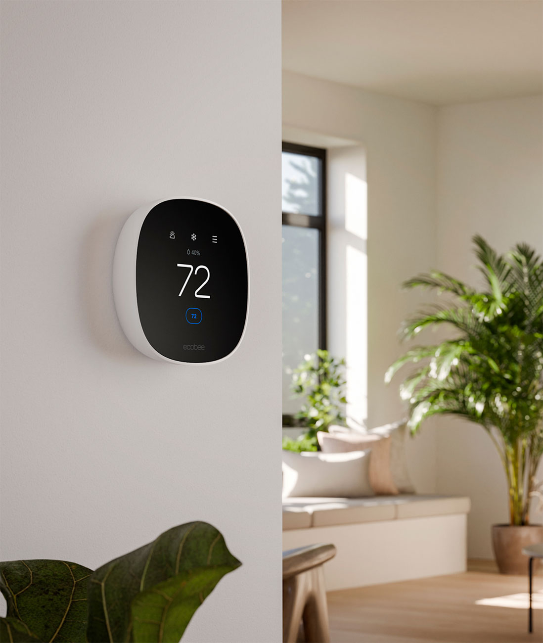 ecobee Smart Thermostat Essential EBSTATE7TPR-01 Abt