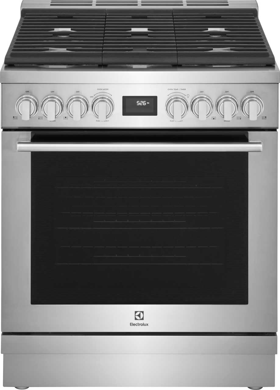 Electrolux Dual-Fuel Range 30-Inch in Stainless Steel