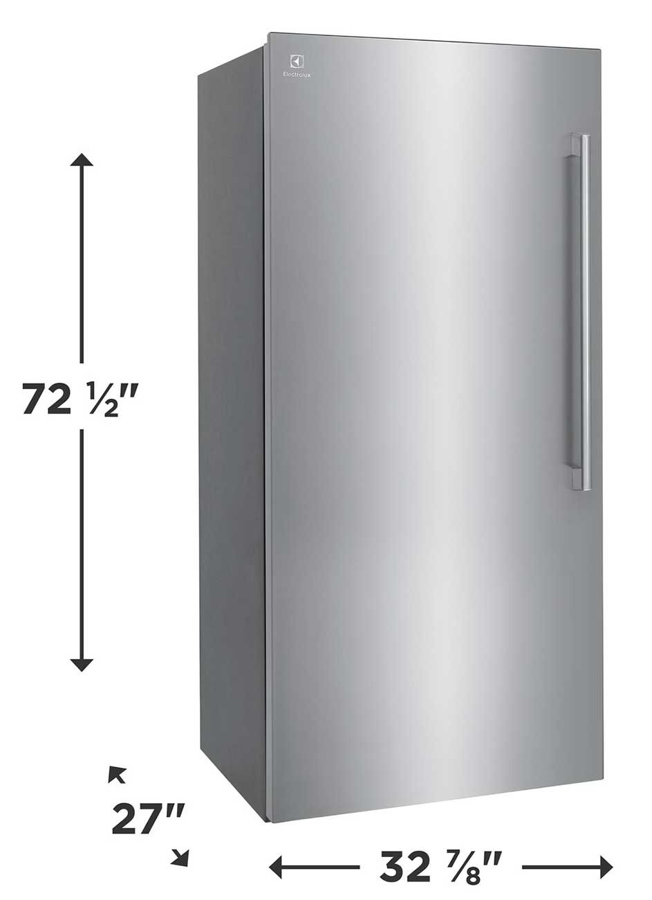 Electrolux Single Door Freezer 19 Cu. Ft. - EI33AF80WS | Abt