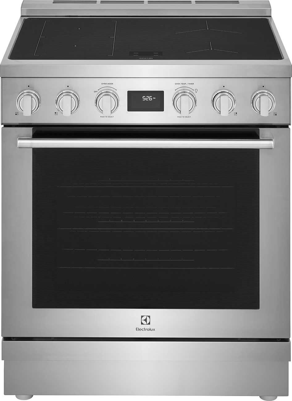 Electrolux Induction Range 30-Inch in Stainless Steel