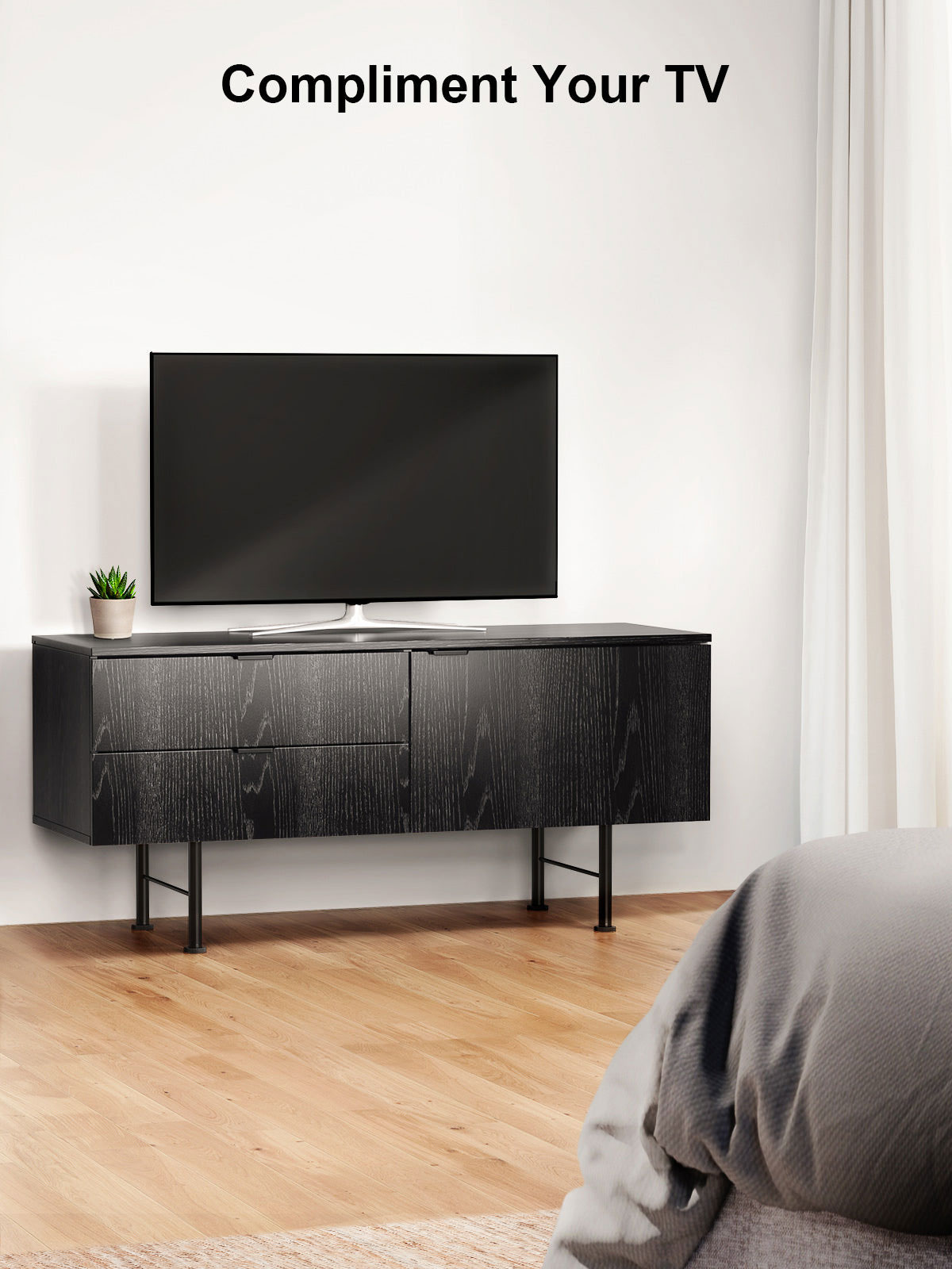 ErgoAv Small Blk Enclosed 42