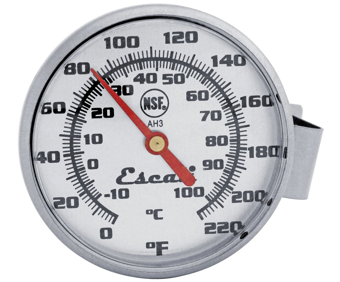 Escali Instant Read Large Dial Thermometer in White