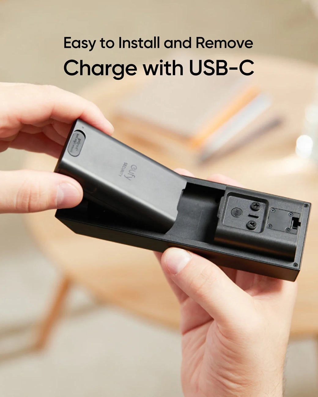 【ワンオーナー】eufy Security Camera 180日バッテリー Eufy T8743111 Rechargeable Doorbell Battery Pack with USB-C