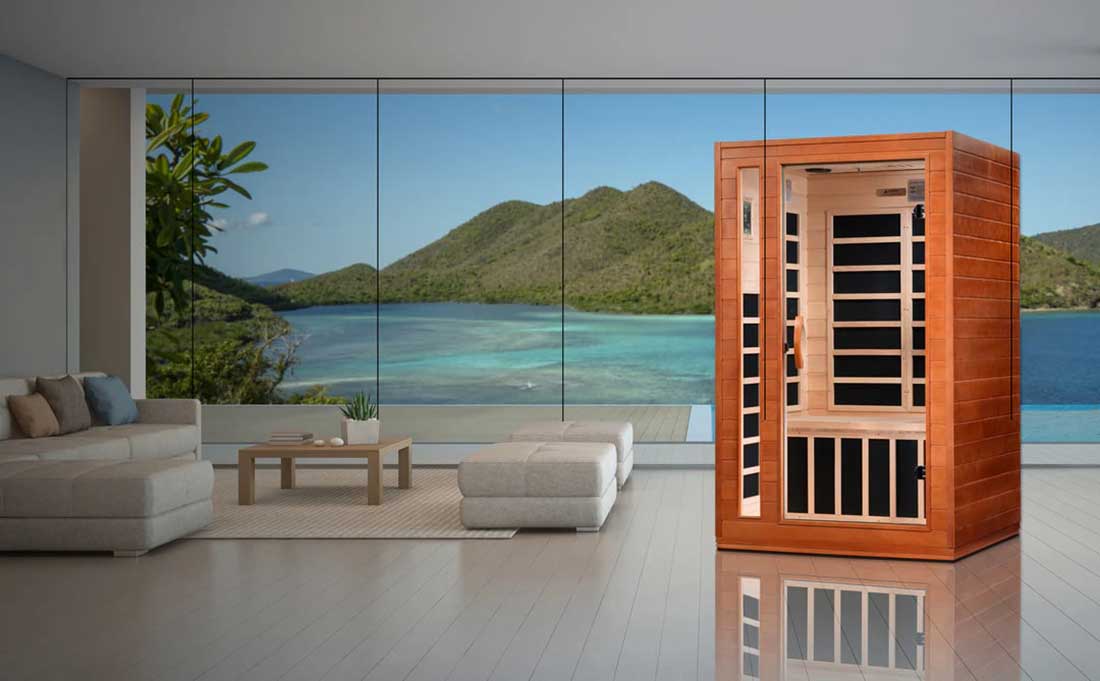 EZLIFE 2-Person Ultra Low Infrared Sauna - SCS620301ELT | Abt