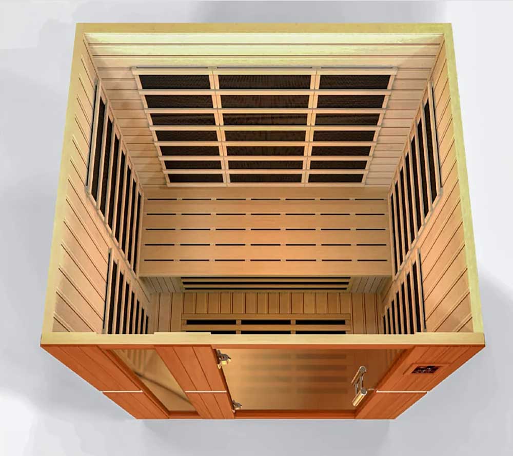 EZLIFE 3-Person Ultra Low EMF Infrared Sauna - SCS633602ELT | Abt