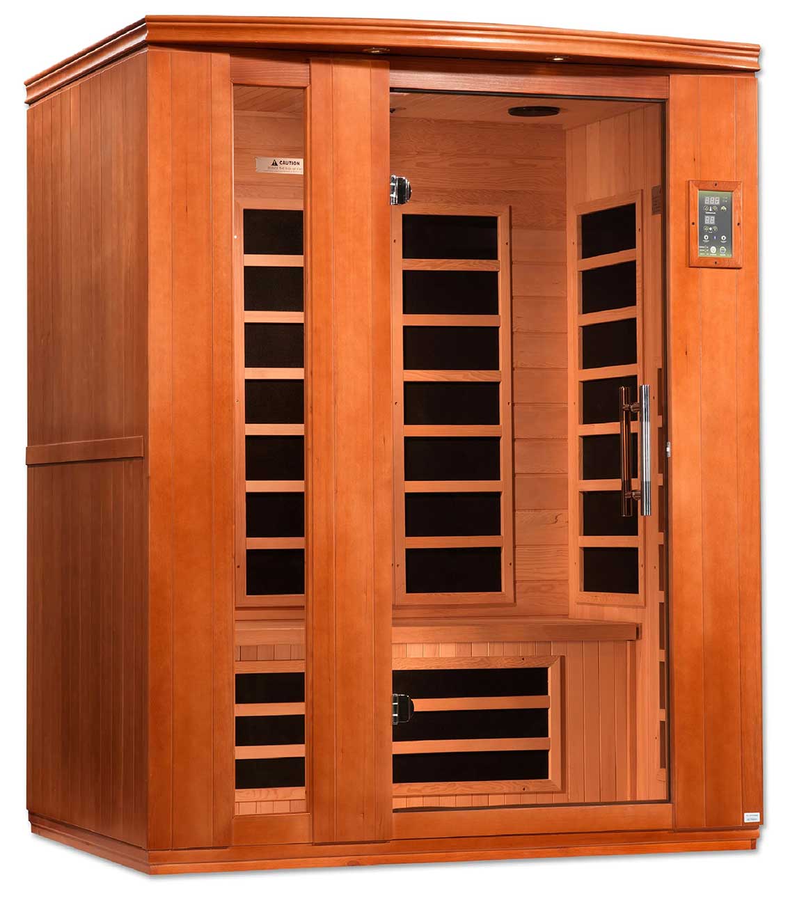 EZLIFE 3-Person Ultra Low EMF (Under 3MG) FAR Infrared Sauna