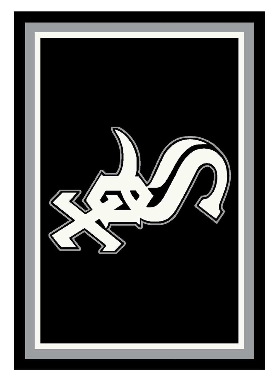 Fan Life Chicago White Sox Spirit Rug, 4' x 6'