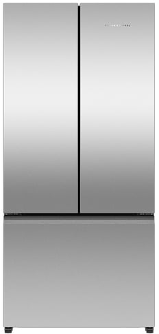 Fisher & Paykel Series 7 18 Cu. Ft. Fench Door Refrigerator with Ice Maker 32-Inch Wide in Stainless Steel