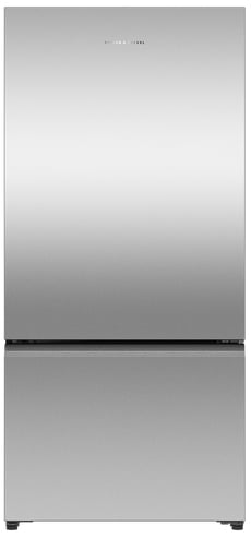 Fisher & Paykel Series 7 18.2 Cu. Ft. Bottom Freezer Refrigerator with Ice Maker 32-Inch in Stainless Steel