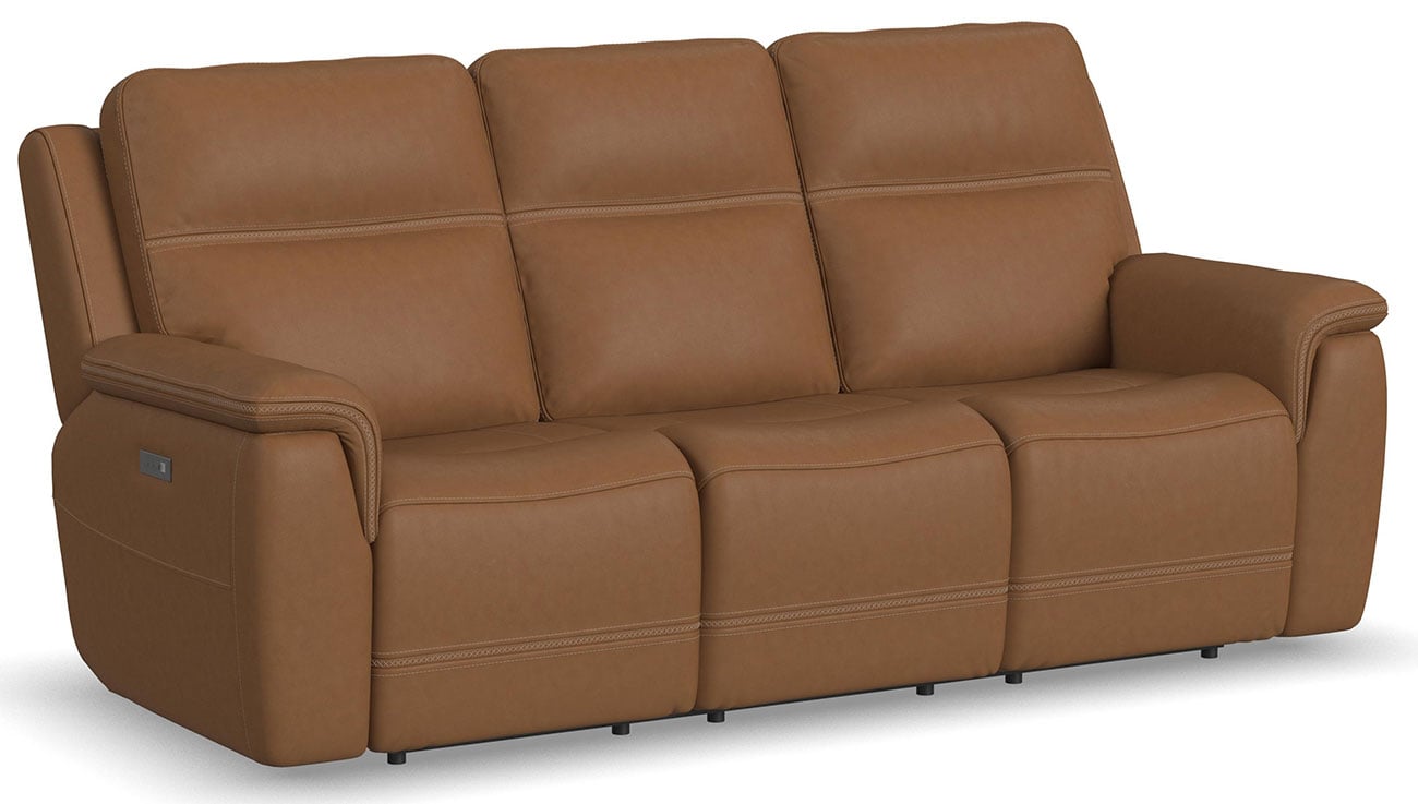 Flexsteel Sawyer Power Reclining Sofa in Harvest - 1845-62PH-727-73