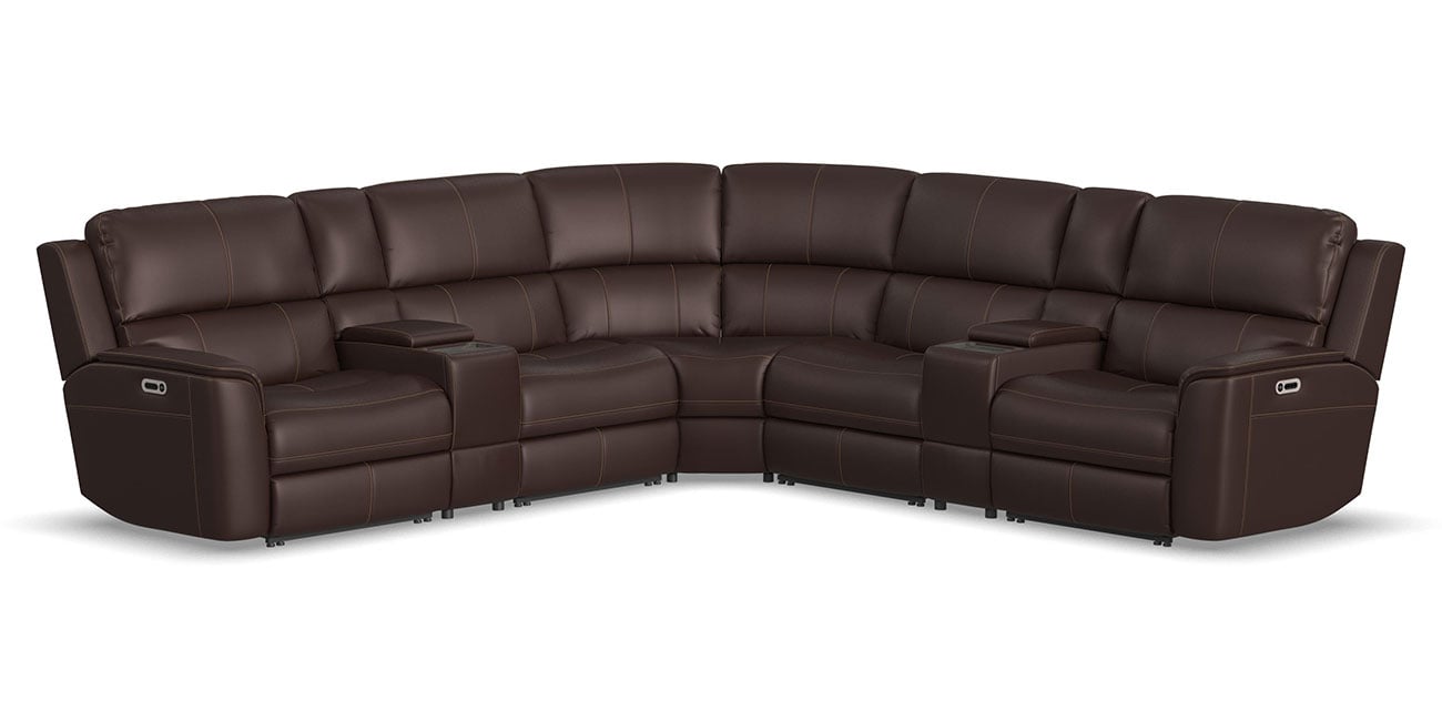 Flexsteel Henry 7-Piece Reclining Sectional